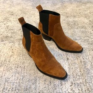 Everlane Western Boot Russet Suede